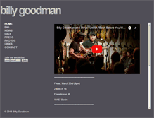 Tablet Screenshot of billygoodman.com